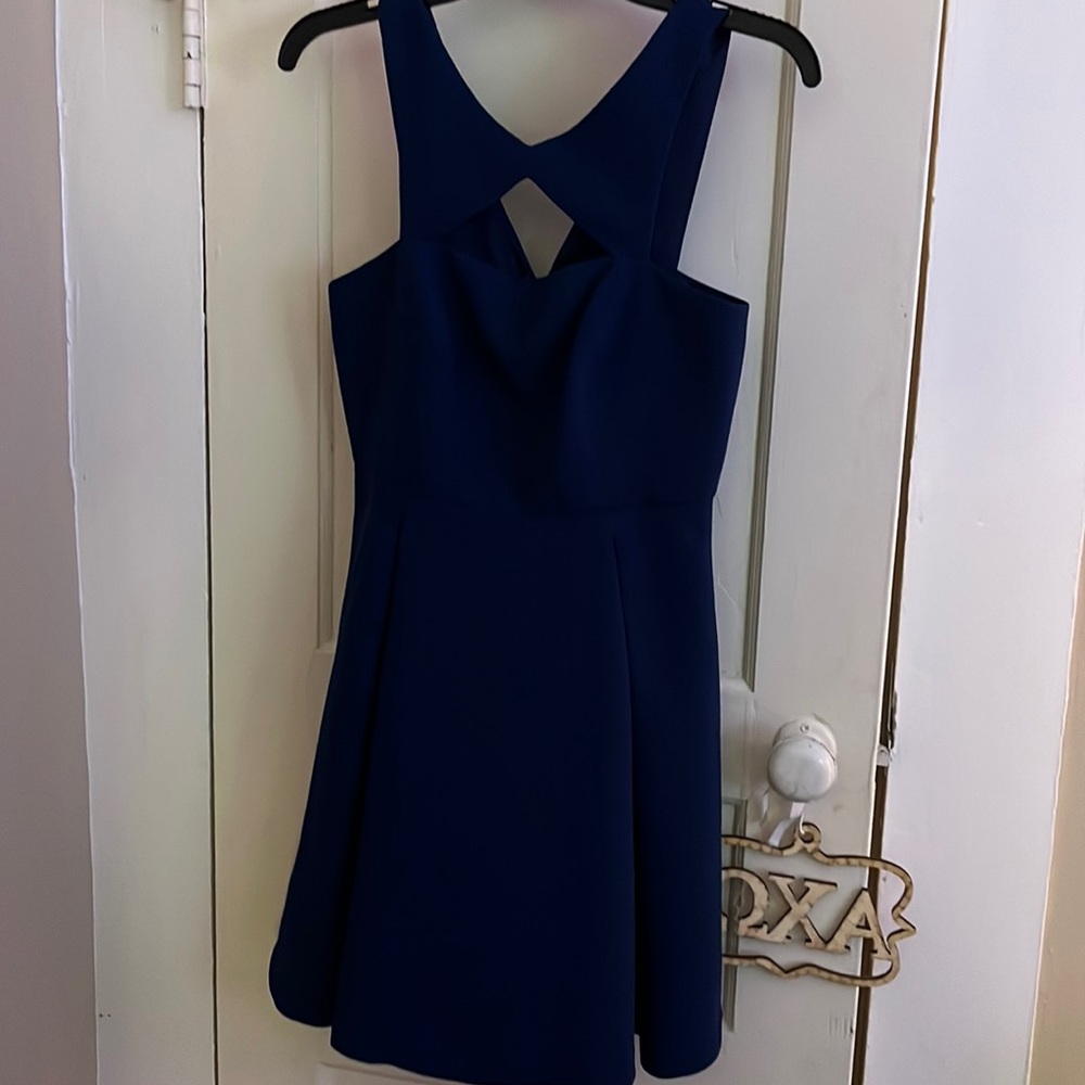 BCBG size 2 dark blue dress